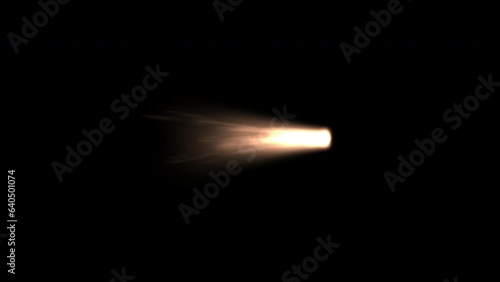 Rocket, spaceship or other craft's jet thruster for propulsion photo