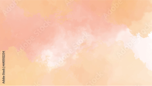Abstract pink watercolor background.Hand painted watercolor. vector