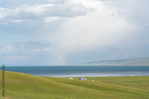 Scenery of Qinghai Lake