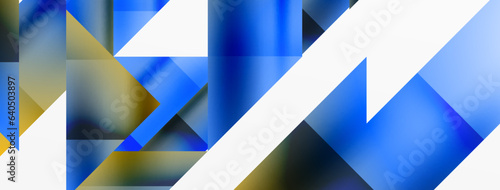 Captivating vector abstraction. Triangles interlock in mesmerizing dance, crafting dynamic geometric backdrop. Fusion of shapes and angles creates artful symphony of modern design