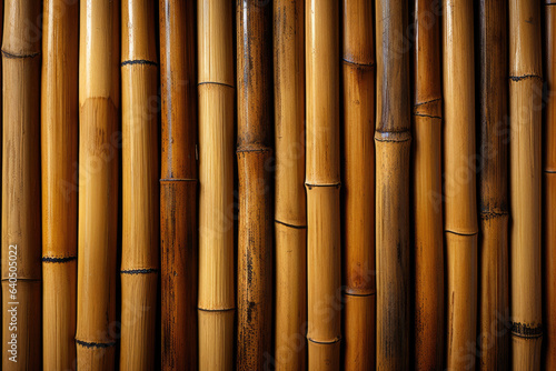 Close-up of brown bamboo trunks  bamboo background