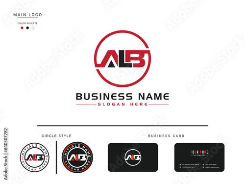 Premium Luxury ALB Business Logo Icon Vector For Your Business