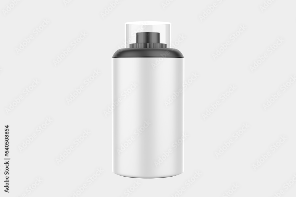 Spray Bottle Mockup Isolated On White Background. 3d illustration Spray Bottle Mockup Isolated On White Background. 3d illustration