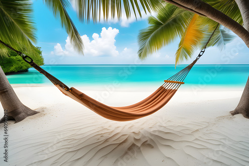 hammock on beach