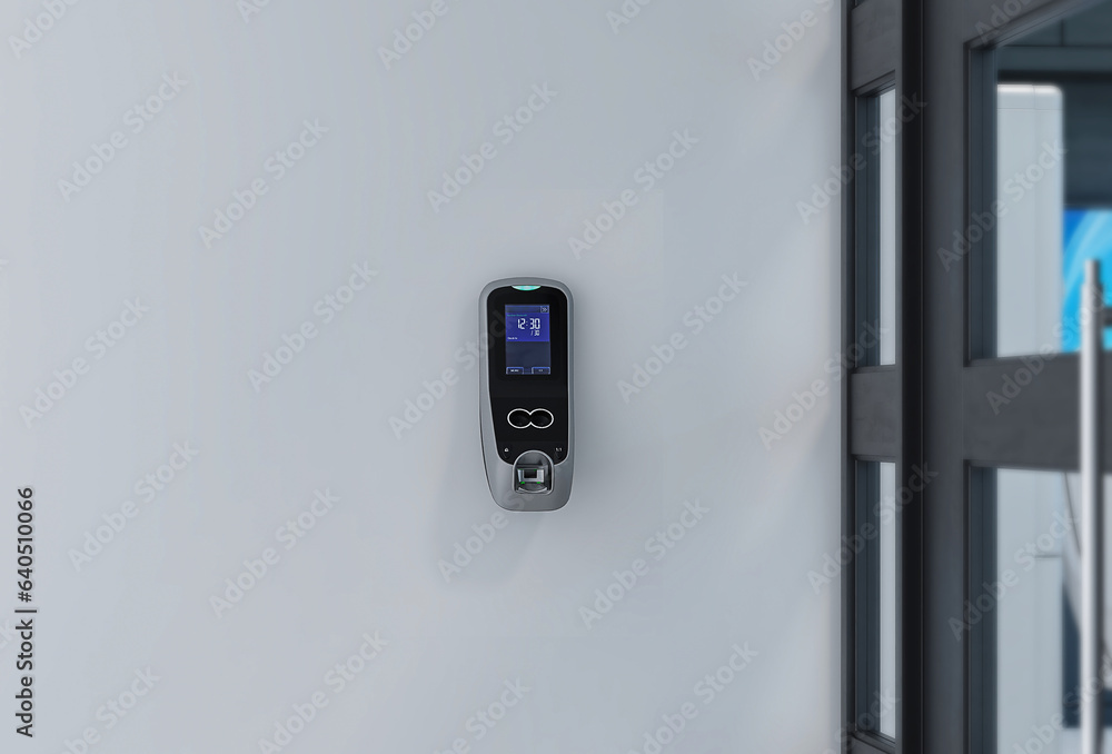 Door access control by Fingerprint Scanner, Door access control by Fingerprint Scanner,