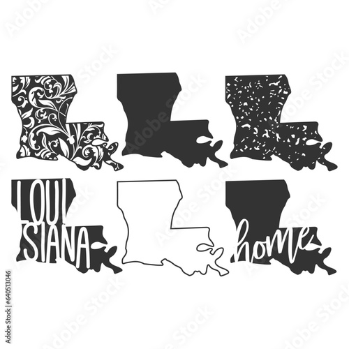 Louisiana - USA State Illustration