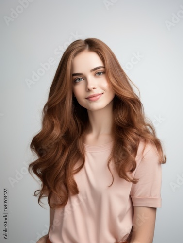 Wallpaper Mural Beautiful female model hair woman girl Torontodigital.ca