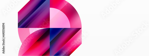 Minimalist marvel - squares and circles unite in harmonious geometry. Muted tones weave serene backdrop where structured tiles form dance of timeless elegance, epitomizing modern simplicity