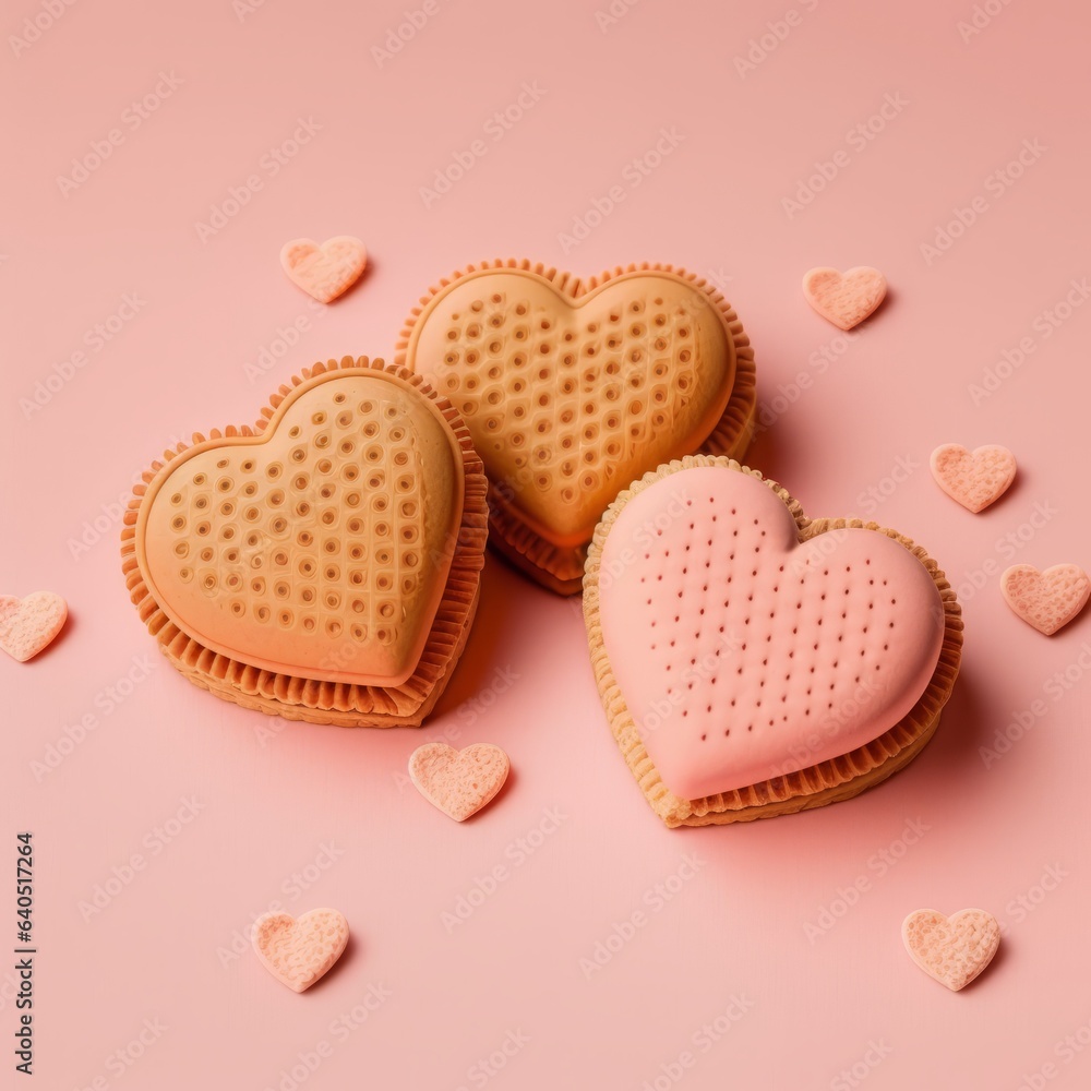 crunchy heart-shaped cookies to eat with your loved ones or give as a gift crunchy heart-shaped cookies to eat with your loved ones or give as a gift