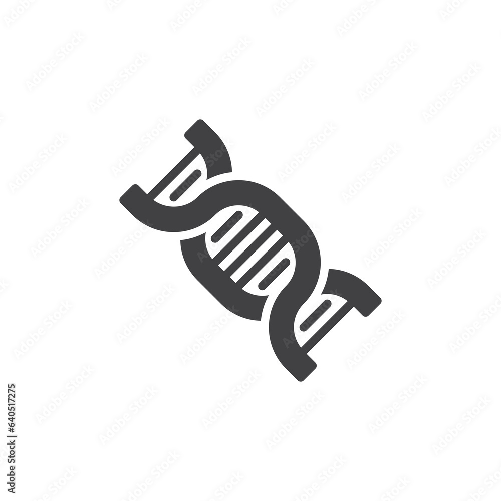DNA vector icon DNA vector icon