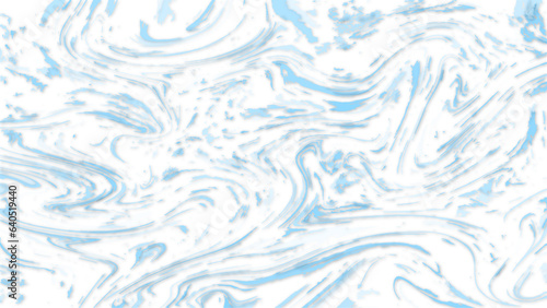 Blue and White Marbled Seamless Repeat Vector Pattern