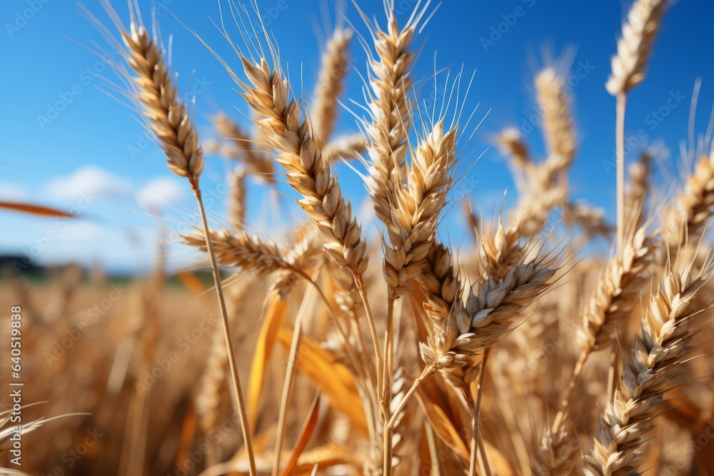 Fototapeta premium golden wheat field