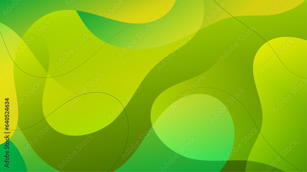 abstract green, fluid background