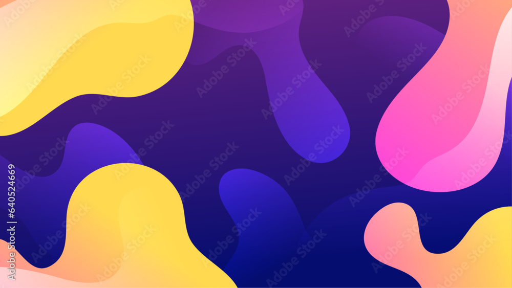 purple pink yellow Wave Fluid with sparkling design background purple pink yellow Wave Fluid with sparkling design background