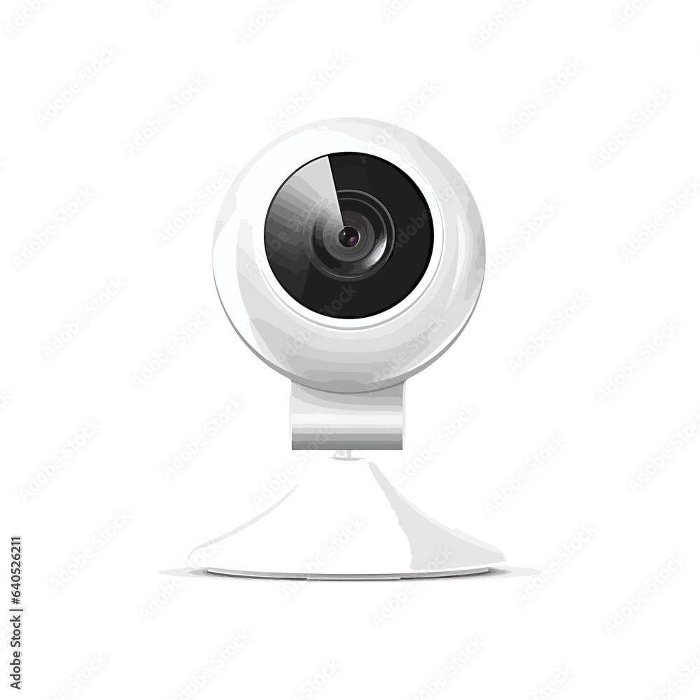 White webcam. Vector illustration design.