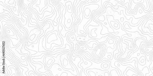 Abstract pattern with lines Topographic map. Geographic mountain relief. Abstract lines background. Contour maps. Vector illustration, Topo contour map on white background, Topographic contour lines.