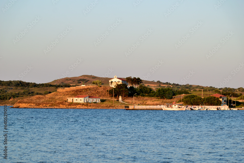 Naklejka premium Lemnos, Greece, Aegean Sea, Mediterranean Sea, Europe
