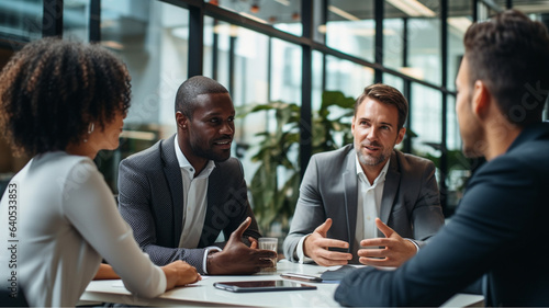 Business Conference Scene.
AI Generative