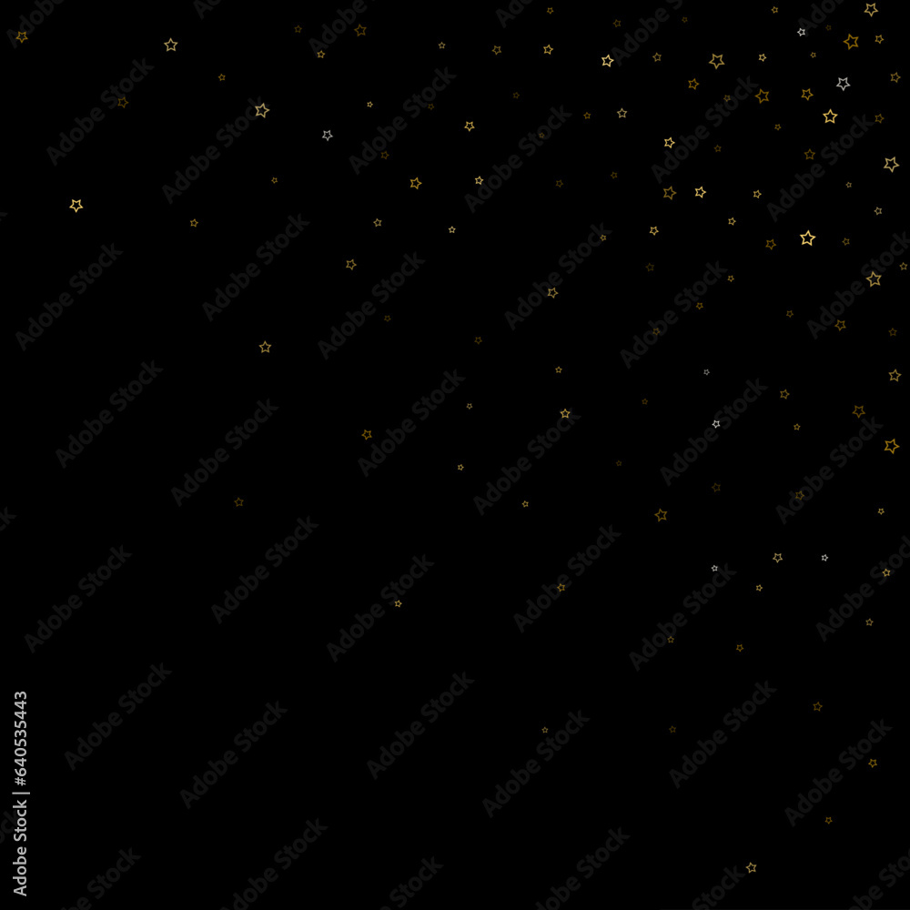 Gold Glitter Stars. Luxury Shiny Confetti. Gold Glitter Stars. Luxury Shiny Confetti.
