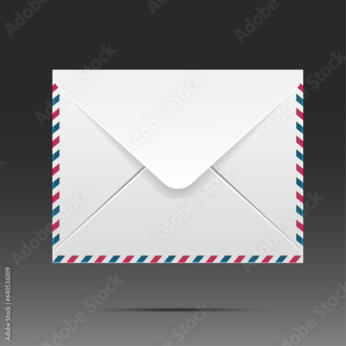 Letter paper envelope,mail envelope icon vector .