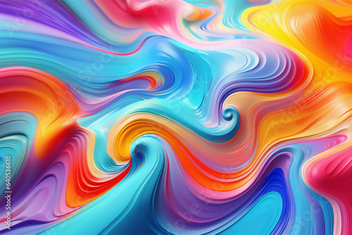 Abstract wallpaper  liquid lines bright colors  smooth colorful abstract background.