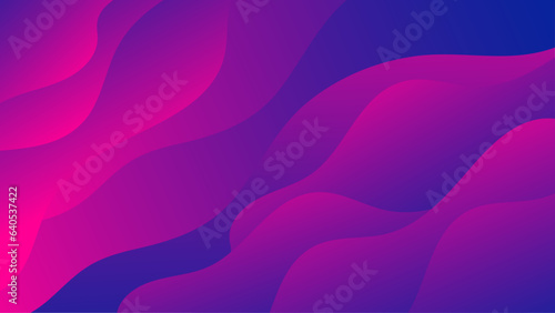 purple magenta gradient background design. Abstract geometric background with liquid shapes. Cool background design for posters.