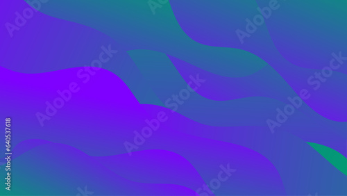 Fototapeta Naklejka Na Ścianę i Meble -  purple blue green Wave Fluid with sparkling design background