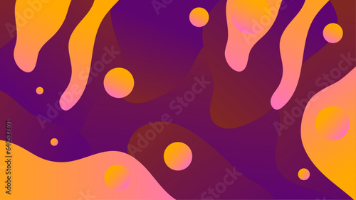 abstract purple yellow pink , fluid background