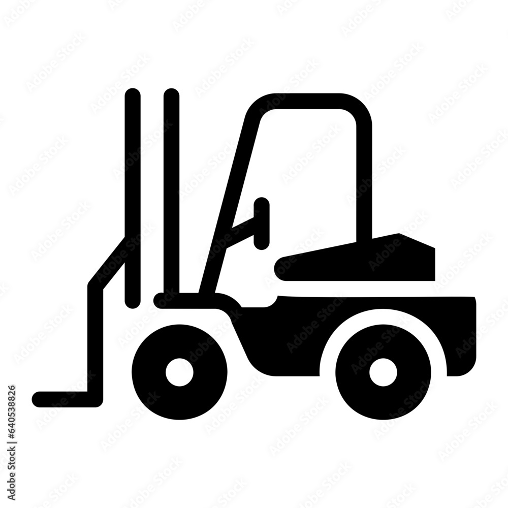 forklift Solid icon forklift Solid icon