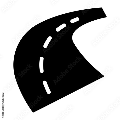 road Solid icon