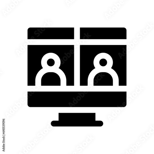 videocall glyph icon