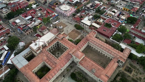 Above Santo Domingo Church and Exconvent at Oaxaca, Mexico photo