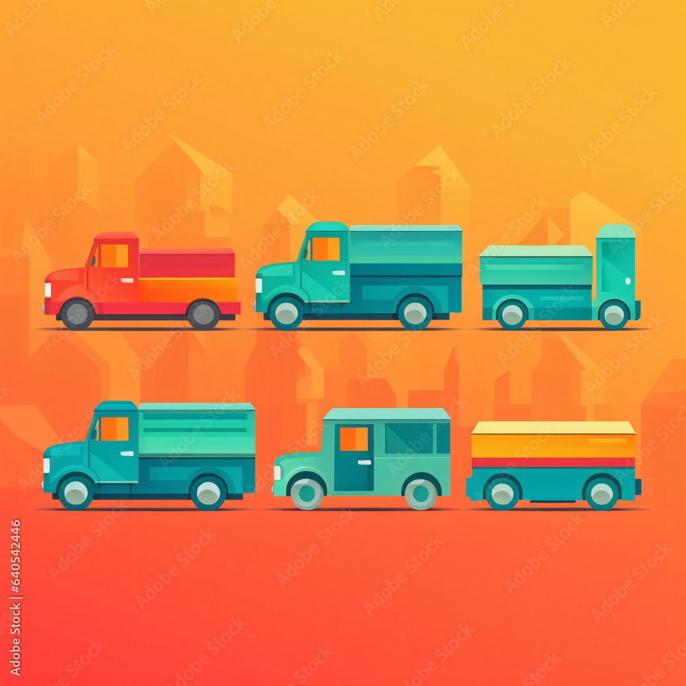 car icons and pictures cartoon painted style in 3d car icons and pictures cartoon painted style in 3d
