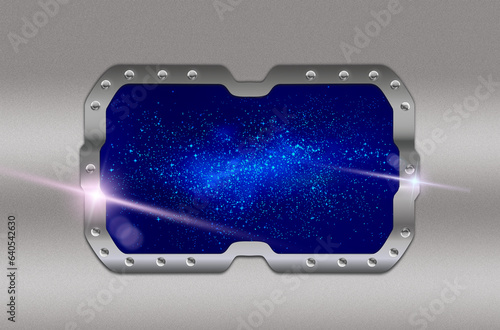  Wall background with window porthole