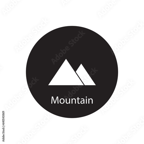 Free Download mountain icon vector - GFXLoad