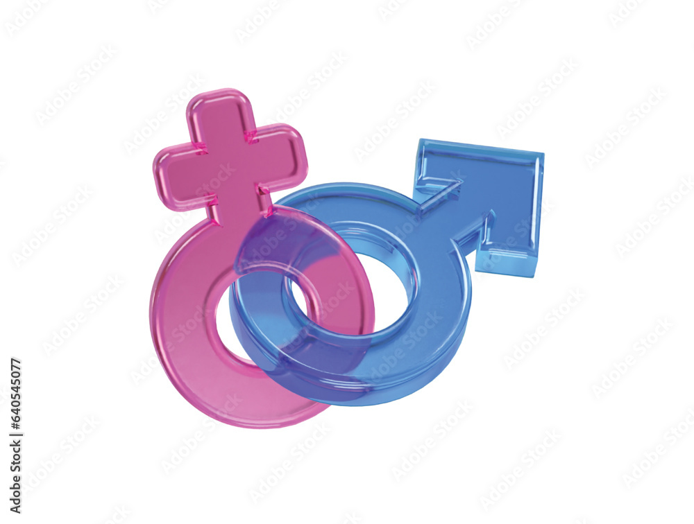 Female icon 3d rendering element vector Female icon 3d rendering element vector