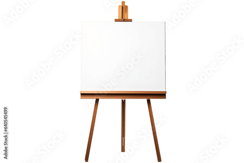 Easel on a Transparent Background, Ai