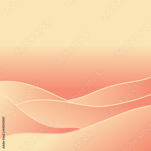 Abstract light, pink background with lines and layers.