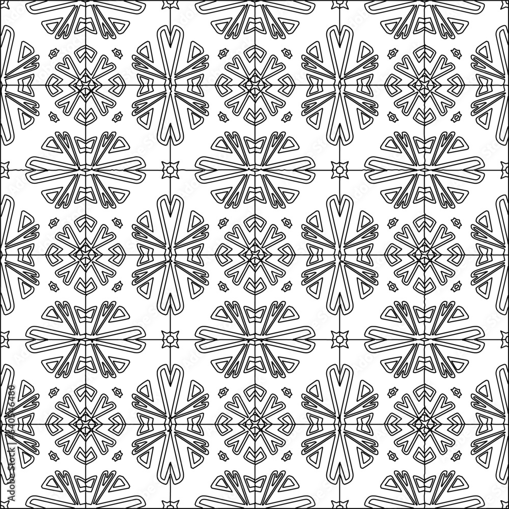 Stylish texture with figures from lines.Abstract geometric black and white pattern for web page, textures, card, poster, fabric, textile. Monochrome graphic repeating design. Stylish texture with figures from lines.Abstract geometric black and white pattern for web page, textures, card, poster, fabric, textile. Monochrome graphic repeating design.