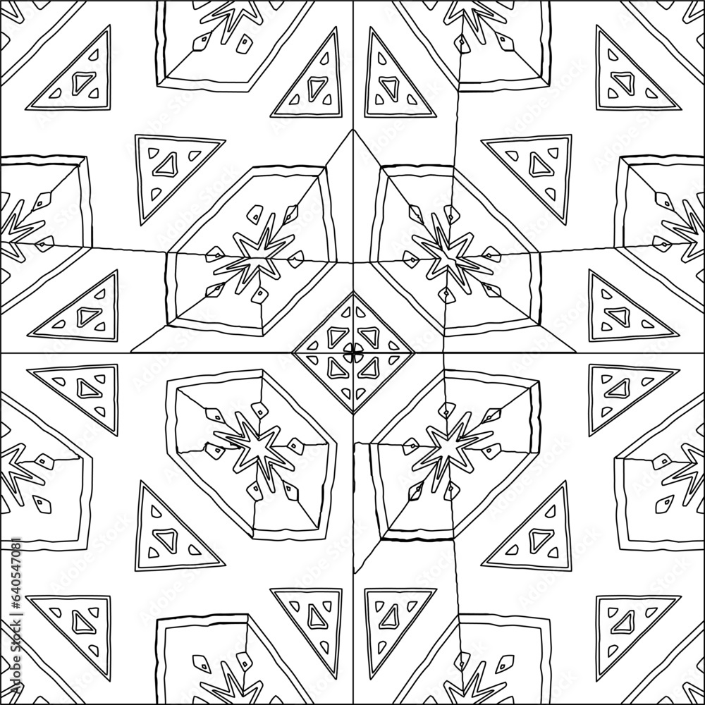 Stylish texture with figures from lines.Abstract geometric black and white pattern for web page, textures, card, poster, fabric, textile. Monochrome graphic repeating design. Stylish texture with figures from lines.Abstract geometric black and white pattern for web page, textures, card, poster, fabric, textile. Monochrome graphic repeating design.
