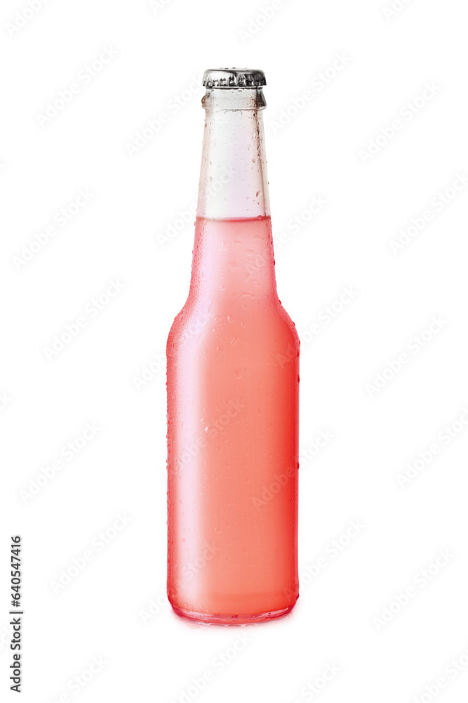 Juice bottle isolated on white background Juice bottle isolated on white background