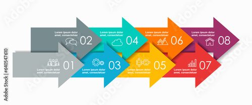 Infographic design template with place for your data. Vector illustration.