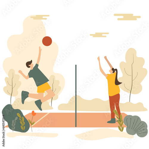 Outdoor Illustration Scene 05