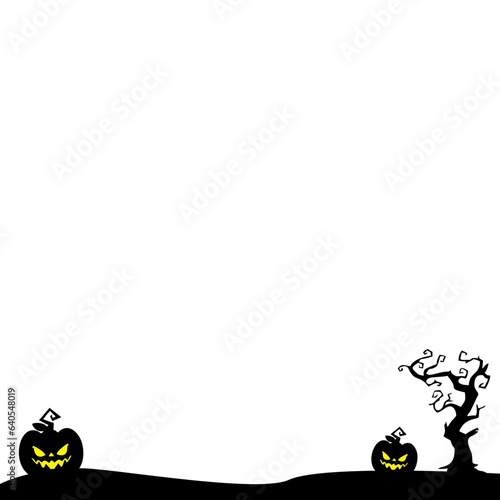 Simple Halloween Footer