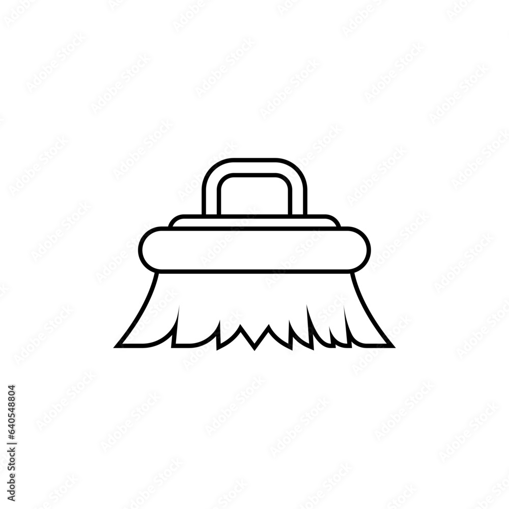 Cleaning Brush Icon. Scrubbing, Cleaner Symbol. Cleaning Brush Icon. Scrubbing, Cleaner Symbol.