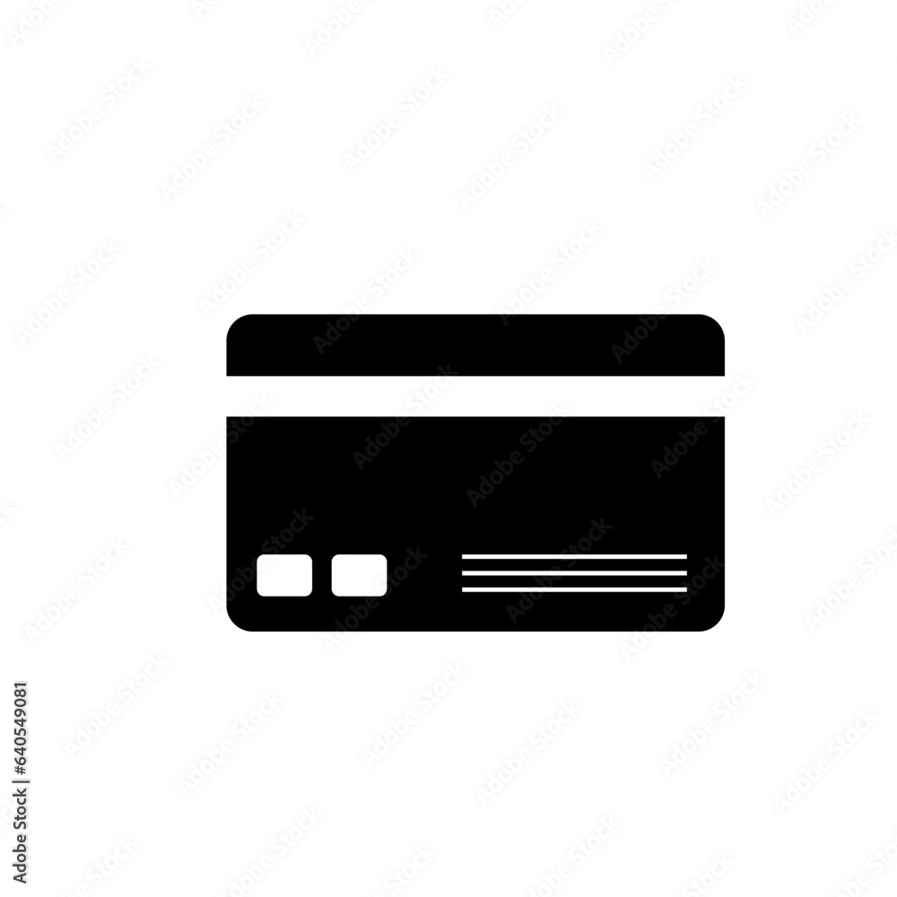 Credit Card Icon. Small Plastic Card Issued by Bank or Holding Business, Allowing a Holder to Purchase Goods or Services on Credit. Transaction Tools Symbol - Vector. Credit Card Icon. Small Plastic Card Issued by Bank or Holding Business, Allowing a Holder to Purchase Goods or Services on Credit. Transaction Tools Symbol - Vector.