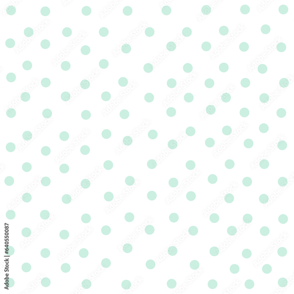 pastel green template dot