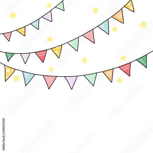 party flag decoration