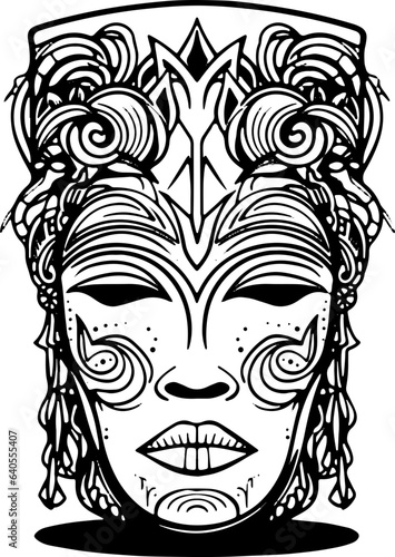Coloring Page - Vectorized