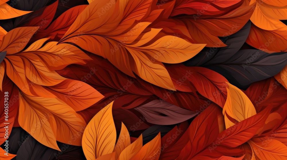 Seamless pattern autumn leaves Also great as a versatile background or wallpaper. Seamless pattern autumn leaves Also great as a versatile background or wallpaper.